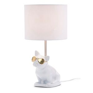 French Bulldog Lamp no lamp shade